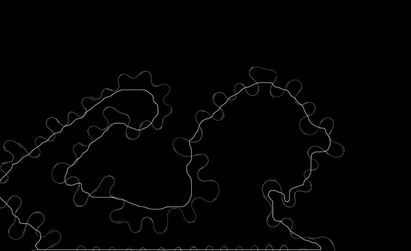 Differential Growth Screen Capture